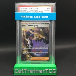 (POP11)PSA 10 Morty's Conviction 211/162 SIR SAR German Temporal Forces TEF DE - Picture 1 of 2
