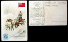 Postcard Showing "La Posta in Inghilterra" & Horse Drawn Carriage Unused DT245