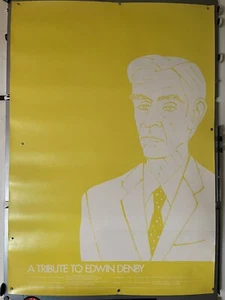 seltenes Poster A Tribute To Edwin Denby Tanzautor von 1983 - Bild 1 von 14