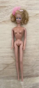 BAMBOLA BARBIE MATTEL 1966 VINTAGE Twist n Turn Malesia bionda nuda - Foto 1 di 5