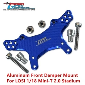 GPM Aluminum Front Damper Mount For LOSI 1/18 Mini-T 2.0 Stadium Truck LOS214011 - Picture 1 of 11