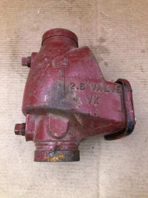 Viking D-1 2-1/2" Cast Iron Swing Check Valve 250PSI 05497C - Image 1 of 4