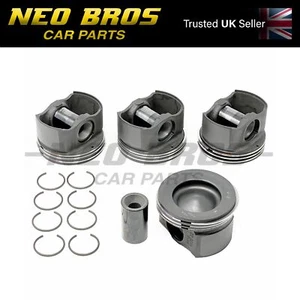 OE Piston & Ring Set x4 Citroen Relay Peugeot Boxer 2.2 BlueHDi DW12R 1675873980 - Picture 1 of 3