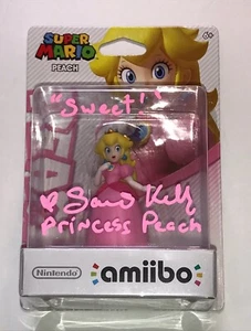 SAMANTHA KELLY Signed PRINCESS PEACH Amiibo Nintendo Super Mario JSA COA - Picture 1 of 2