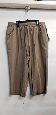 Pantalones capri visón para mujer Jeno Neuman talla L nuevos con etiquetas Foto 1 de 4