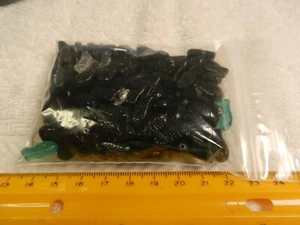 FISCHPERLEN UNDURCHSICHTIG TIEFSCHWARZ. KOSTENLOSER VERSAND - Bild 1 von 5