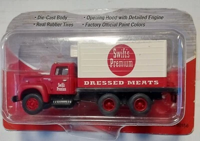 CMW Mini Metals #30156A 1954 (IH) R-190 Refrigerator Truck Swift's Premium Meats - Image 1 of 3