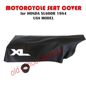 Motorrad Sitzbezug Für XL600 R XL600R Honda 1984 USA Modell Schwarz