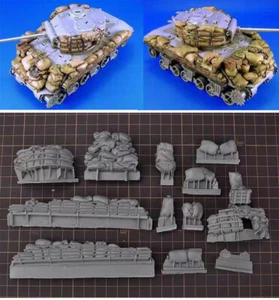 1/35 Bulletproof Package For US M4 M26 M10 M36 Tank 1 Set Resin Fittings - Picture 1 of 2