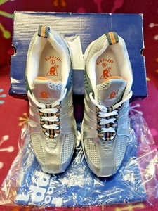 Riddell Sprint Women's Running Shoes Silver Orange Size 9 - Picture 1 of 12