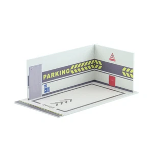 1:24 Scale Car Garage Model Parking Lot Premium Diecast Car Display - Picture 1 of 2