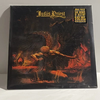 Judas Priest Sad Wings Of Destiny 2x 12" Vinyl 45 rpm Embossed gatefold New - Image 1 of 4