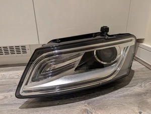 AUDI Q5 SQ5 8R S-Line FACELIFT LEFT PASSENGER SIDE XENON HEADLIGHT 8R0941005A - Picture 1 of 19