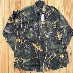 Vintage WFS Element Gear Burly Camo Long Sleeve Button Shirt Men’s XL Hunting - Bild 1 von 10