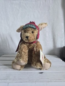 Hallmark "Buddy Hollyday" Plush Puppy Dog 9" 2002 Bunnies By Bay NOS xmas  - Picture 1 of 6