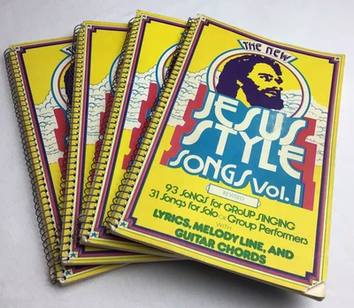 The New Jesus Style Song Volume 1 93 Songs for Group Singing Music book lot/4 - Image 1 of 4