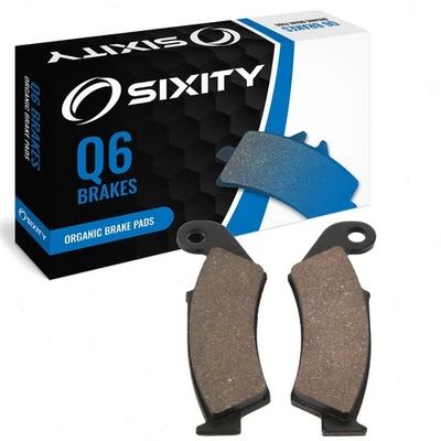 Front Organic Brake Pads 1991-1992 Honda XR250L Set Full Kit  Complete ll - Image 1 of 4
