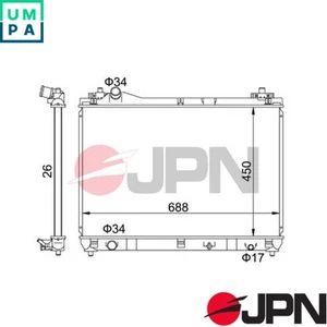 RADIATOR ENGINE COOLING 60C9049-JPN FOR SUZUKI GRAND/VITARA/II F9QB/F9QC 1.9L - Picture 1 of 7