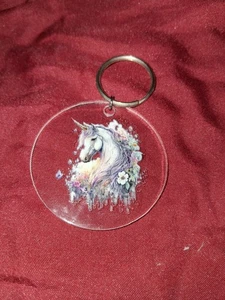 Unicorn Keychain 2 Inches PICK ONE  - Picture 1 of 3