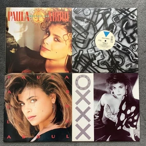 4 Vinyl 12" Lot Paula Abdul Forever Straight Knocked Played 1x 1989 LP Near Mint - Picture 1 of 10