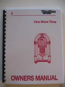 Wurlitzer 1015 OMT 45 RPM Jukebox manual - Picture 1 of 1