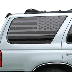 Distressed USA Flag Decal for Toyota 4Runner window 1995-2002 Limited QR3-TF3 - Picture 1 of 4