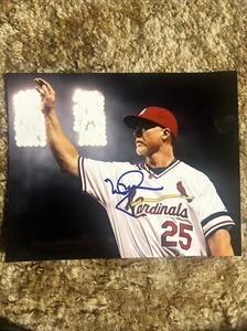 MARK MCGWIRE SIGNED/AUTOGRAPHED 8x10 PHOTO ST LOUIS CARDINALS BIG MAC - Picture 1 of 1