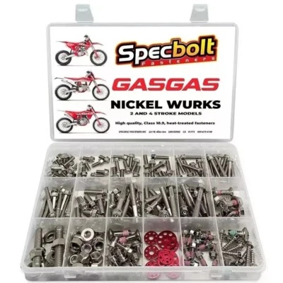 GasGas комплект для переодевания никель Wurks EC250 EC300 EC450 EX250 MC250 MC450 XC250 XC300 - Изображение 1 из 4