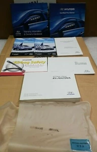 2013 Hyundai Elantra Sedan & Coupe Owner Owner's Operator User Guide Manual Set - Picture 1 of 6
