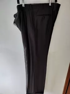 Men's Zanella windowpane wool pants 36x31 - Picture 1 of 9