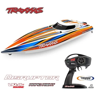 TRAXXAS#TRX106064-4-ORNG DISRUPTOR orange 26 Zoll V-Rumpf Boot Selbstaufrichtung - Bild 1 von 4