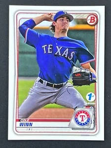 COLE WINN 2020 Bowman 1st Edition #BFE-107 Texas Rangers - Picture 1 of 2