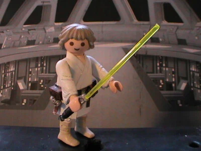 PLAYMOBIL CUSTOM STAR WARS LUKE SKYWALKER (STAR WARS IV REF-0004 BIS