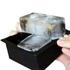 Mold Tray king Size Cube Ice Big Black Large Silicone jumbo DIY Mould Square
