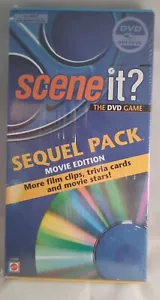 Scene It The DVD Game Sequel Pack Movie Edition Brand New Sealed by Mattel - Picture 1 of 5