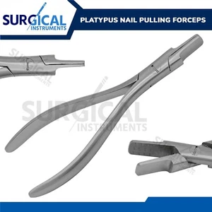 Platypus Nail Pulling Forceps Pliers 5.5" Surgical Instruments German Grade - Picture 1 of 9