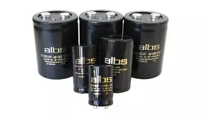 Albs High-End Audio Grade Elko Electrolytic Capacitors Radial Long Life - Picture 1 of 24