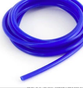 1 Meter Blue 6mm 1/4" OD Silicone Vacuum Tube Hose - Silicon Water Air Pipe - Picture 1 of 1
