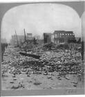 Heart of San Francisco's ruined wholesale district, Battery north f - Old Photo
