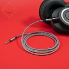 Black White Audio Cable For Audio Technica ATH M50x M40x M70x M60X Headphone