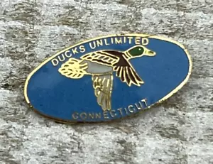 Pin de solapa Connecticut Unlimited de colección caza Ducks - Imagen 1 de 2
