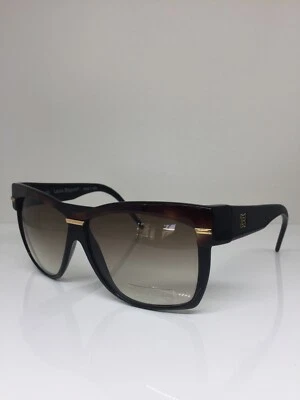 Nuevas gafas de sol vintage Laura Biagiotti P 40 gafas de sol C. 71T negras y doradas Italia Foto 1 de 4