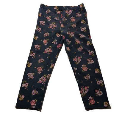 Leggings Garanimals Niña Pequeña Estampado Floral Mezcla Algodón Púrpura 5T Foto 1 de 4