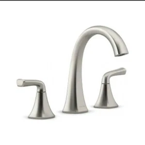 KOHLER Sundae 8 in. Widespread Bathroom Faucet in Vibrant Polished Nickel - Picture 1 of 6