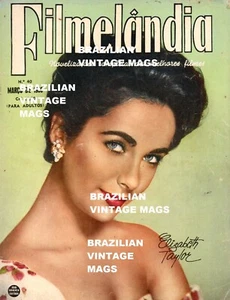 Filmelandia 1958 Elizabeth Taylor Marilyn Monroe Valerie French Red Buttons Rock - Picture 1 of 7