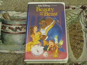 WALT DISNEY ~ DIE SCHÖNE UND DAS BIEST ~ SCHWARZER DIAMANT KLASSISCH ~ VHS ~ GETESTET ~ SEHR GUTER ZUSTAND ~ 1992 #1325 ~ - Bild 1 von 12