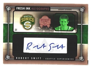 2004-05 Skybox Fresh Ink  Robert Swift RC Rookie Auto  Seattle Sonics /199 - Bild 1 von 2