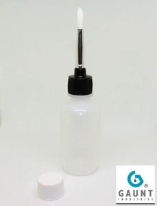 Flow thru Paintbrush Applicator 2 Oz Bottle, White Synthetic Brush - Bild 1 von 1