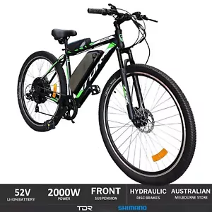52V 2000W Electric Bicycle 29" Ebike Electric Bike 20AH (Samsung Cell) Battery - Picture 1 of 19
