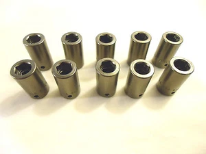 Impact Sockets, 10 Pcs, 1/4” Drive, 7 mm 6 Point, Shallow, Hanson, USA, #93646 - Picture 1 of 4